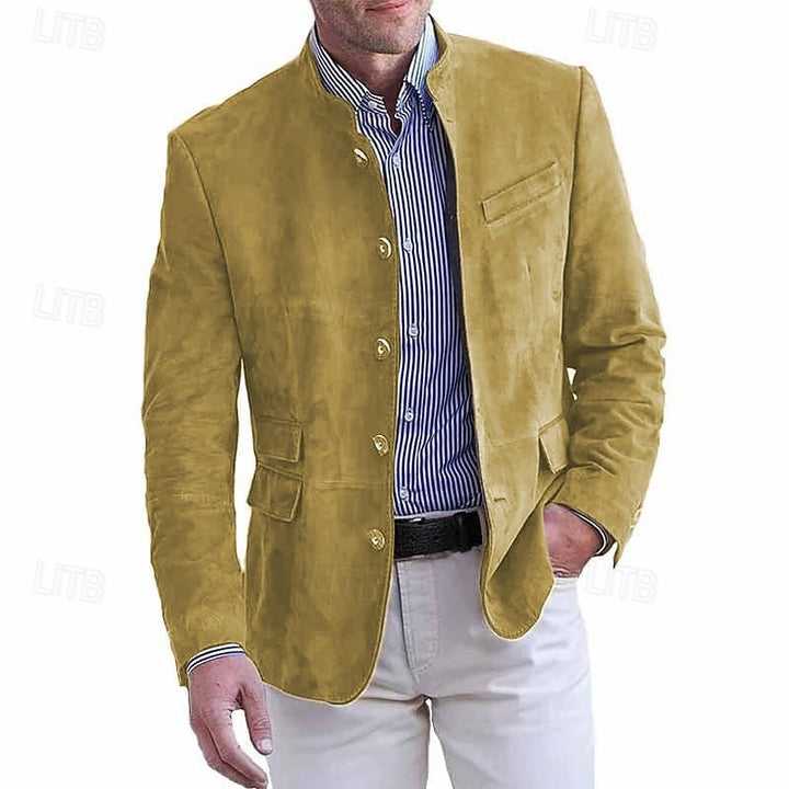 Vincent | Soft Stand-Collar Jacket