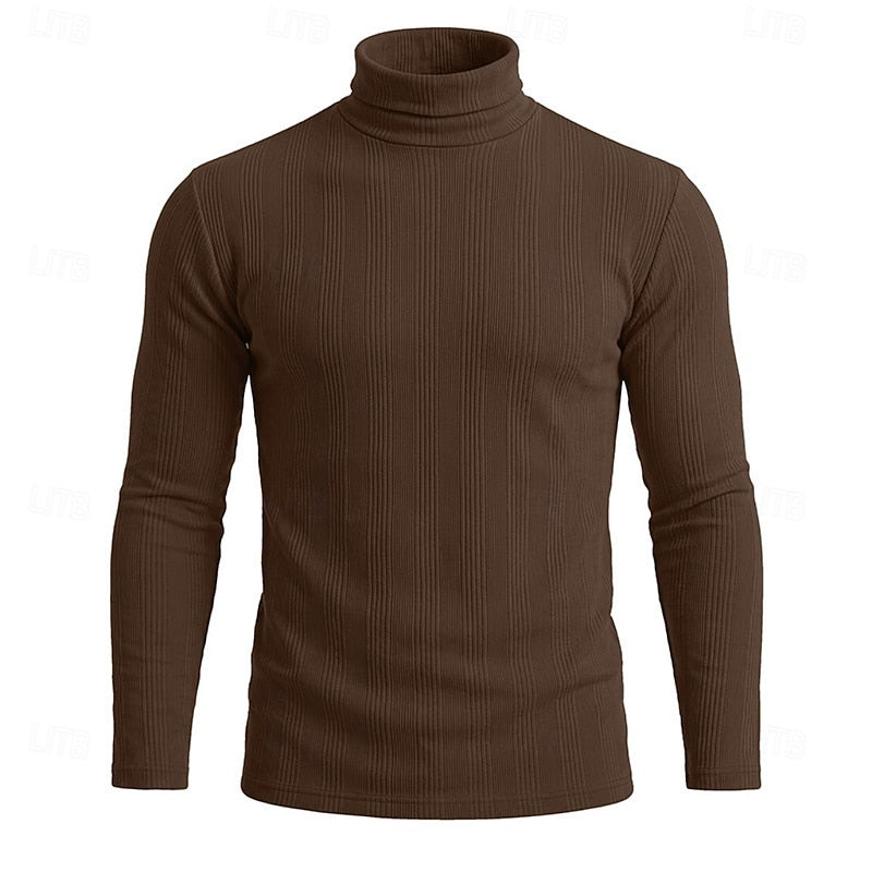 Rowan | Textured Turtleneck