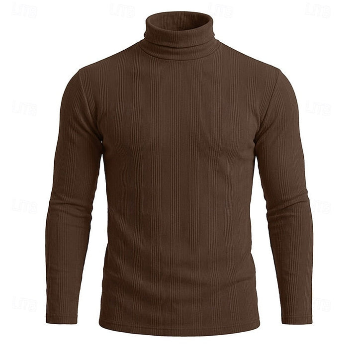 Rowan | Textured Turtleneck
