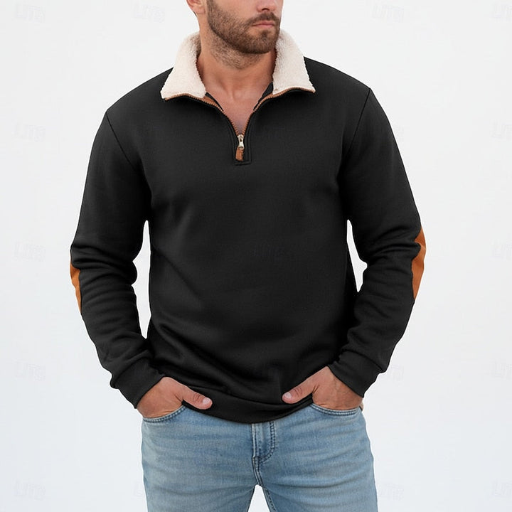 Sawyer | Standing Collar Half-Zip Pullover