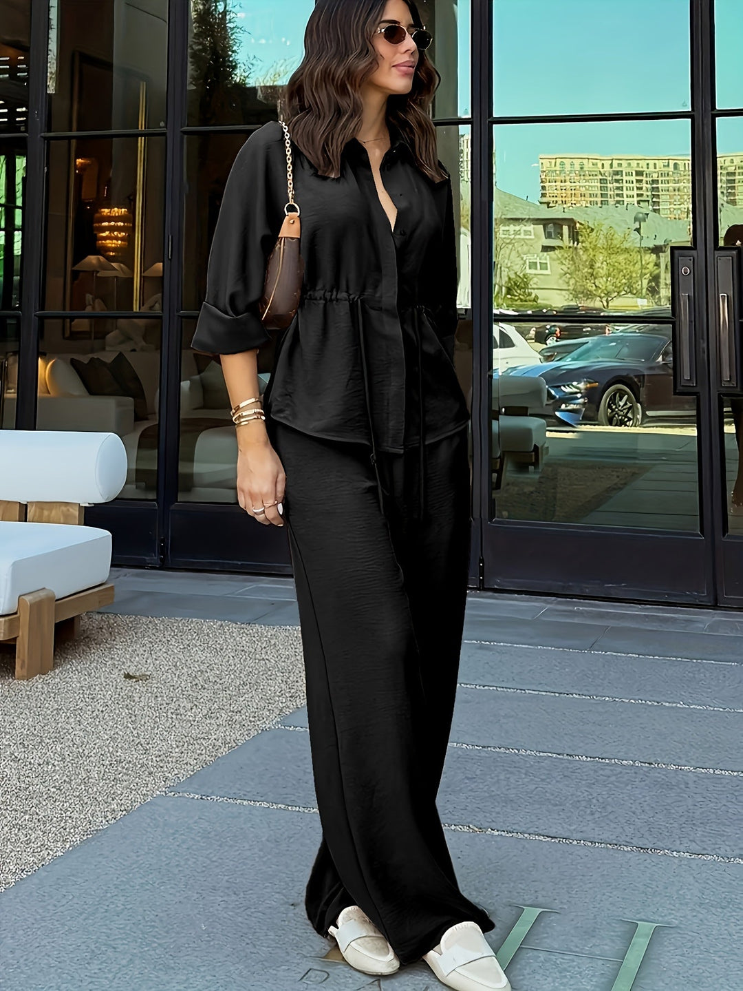 Lorraine | Relaxed Wide-Leg Set