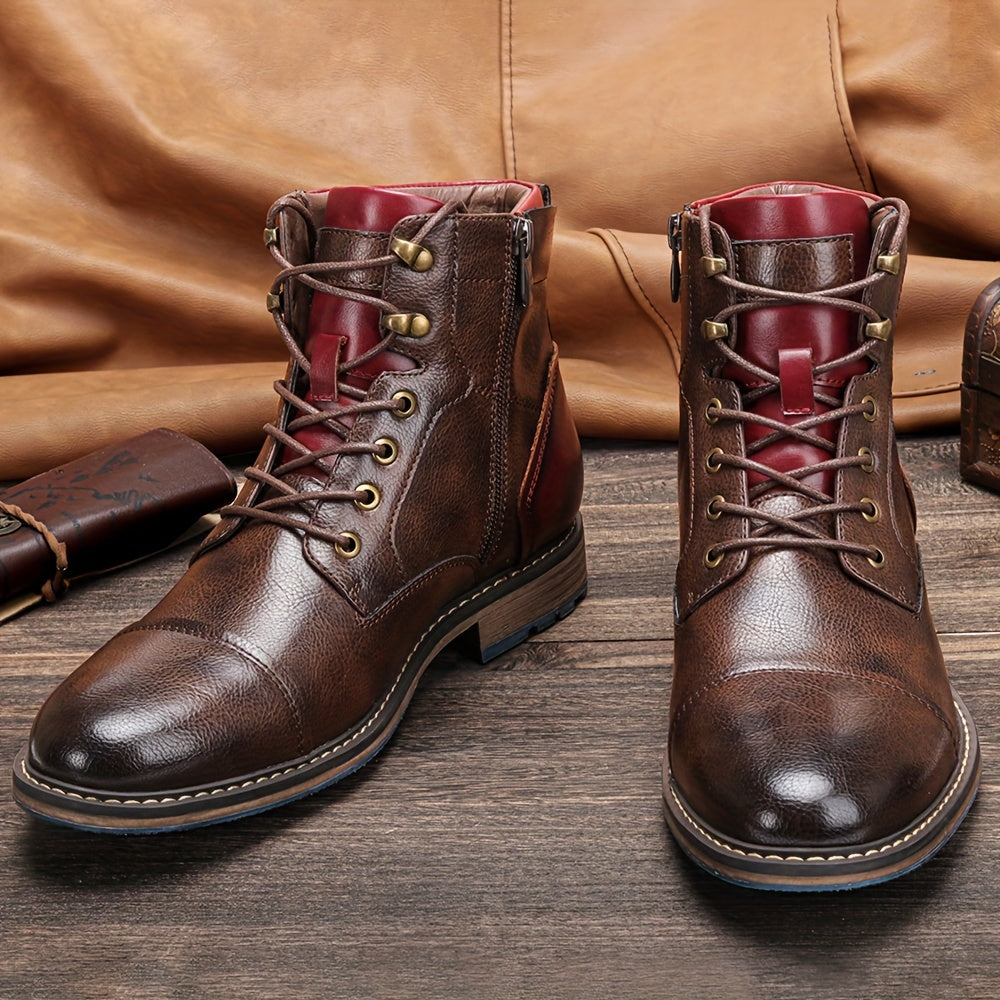Rupert | Refined Cap-Toe Ankle Boots