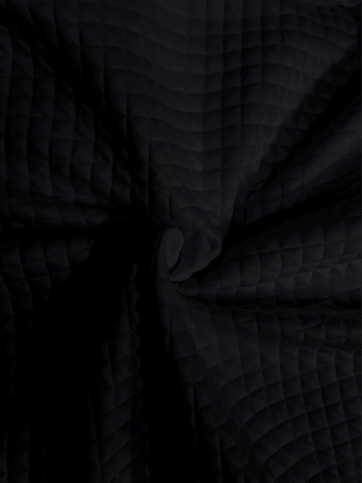 Carolyn | Quilted-Texture Baseball Jacket