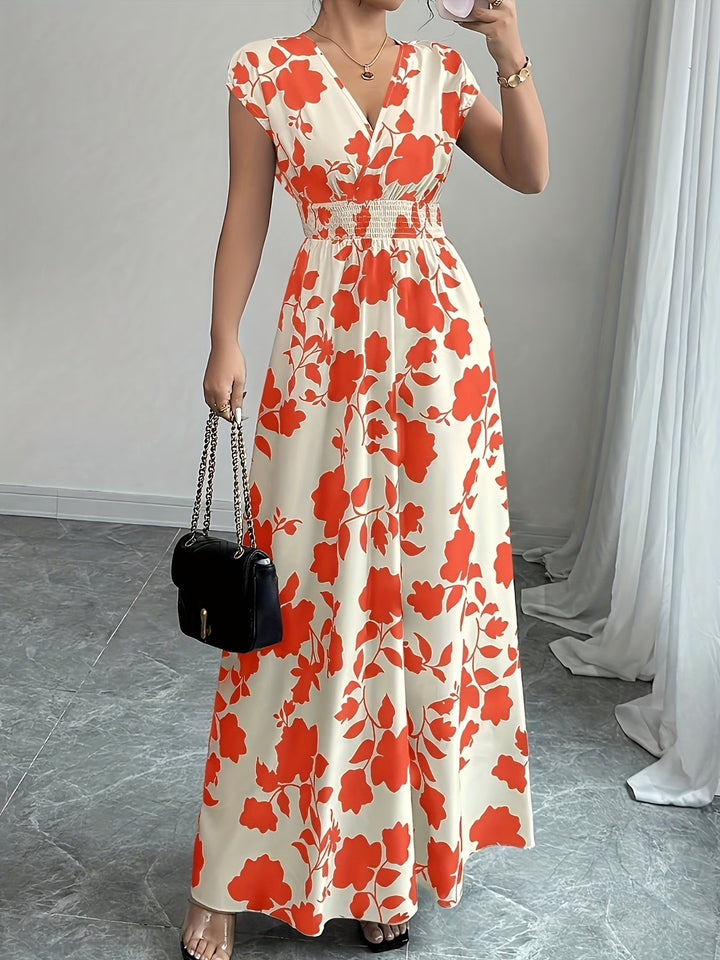 Delilah | Flowing Floral Maxi Dress