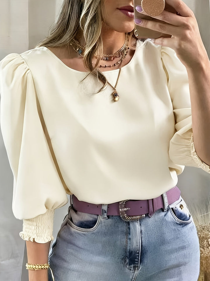 Ellen | Puff-Sleeve Blouse
