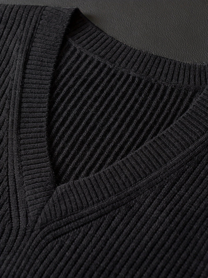 Ellis | Classic V-Neck Jumper Vest