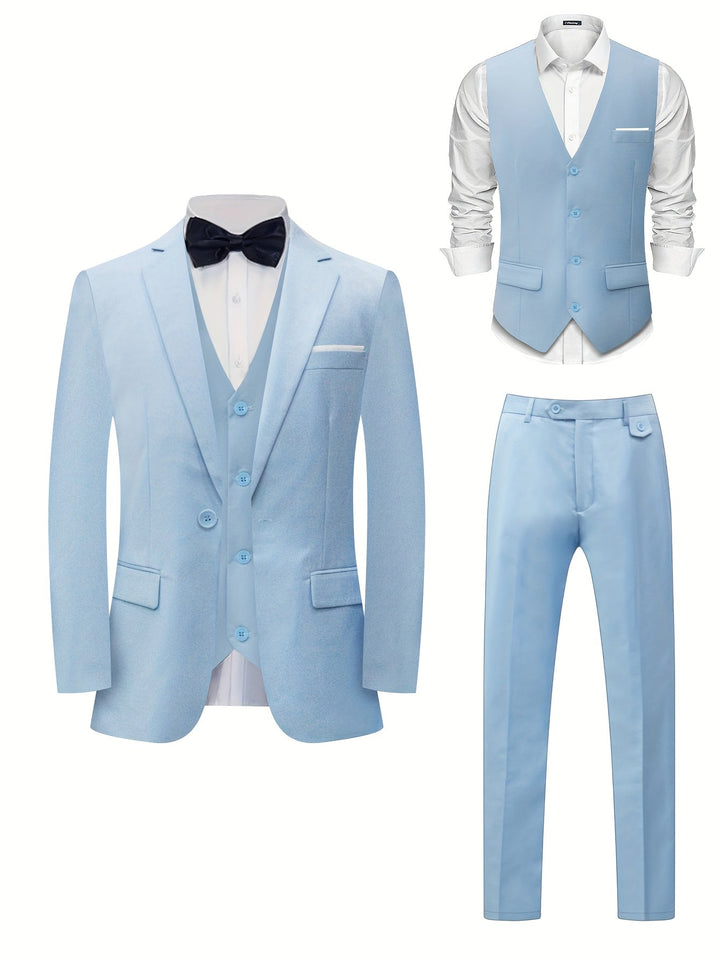 Franklin | Refined Three-Piece Suit