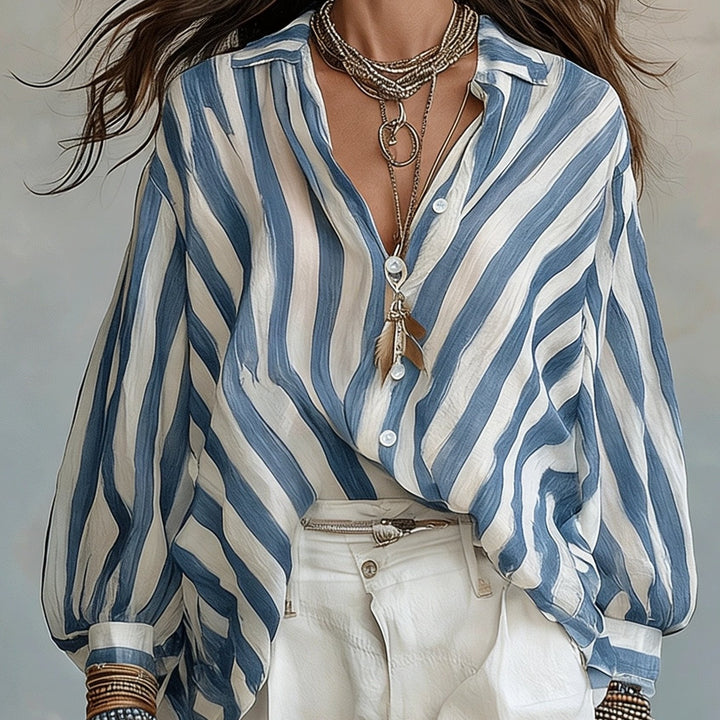 Noreen | Relaxed Striped Shirt