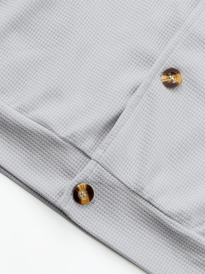 Foster | Textured Button-Up Jacket