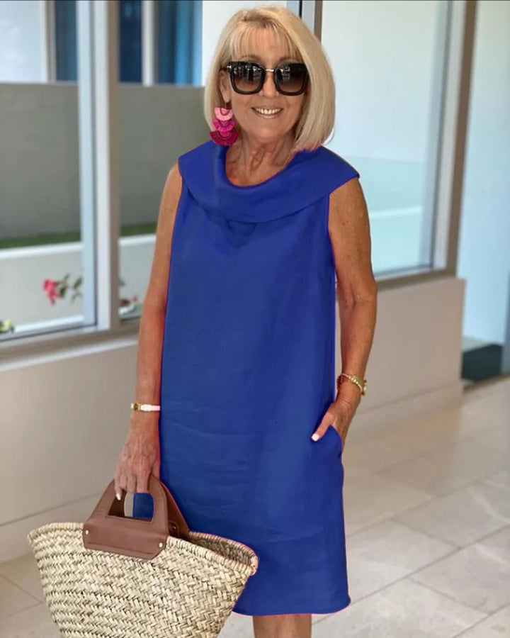 Tonya | Casual Sleeveless Round Neck Dress