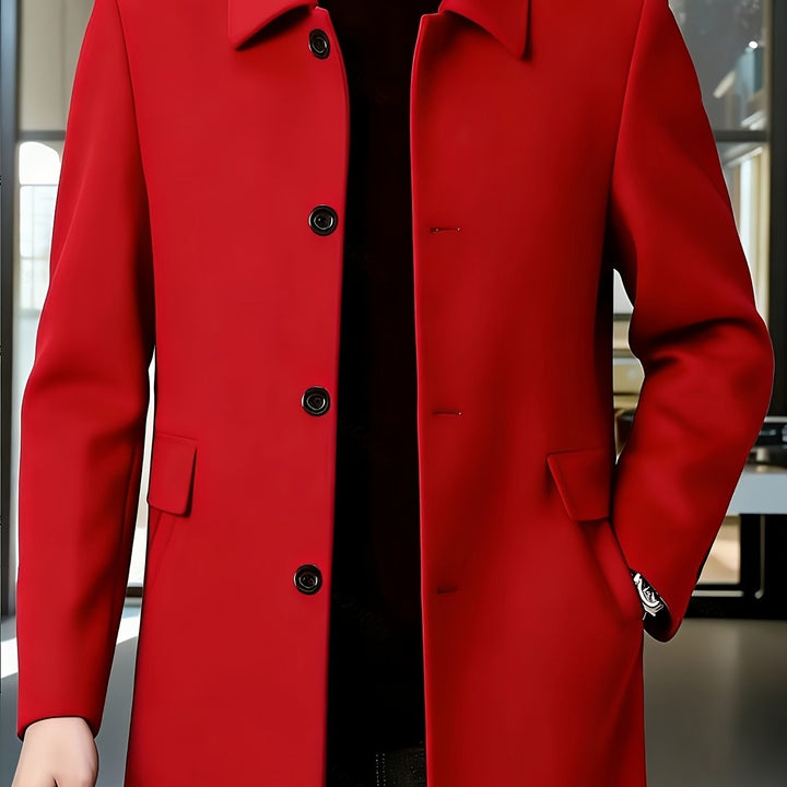 Gerard | Refined Single-Breasted Overcoat