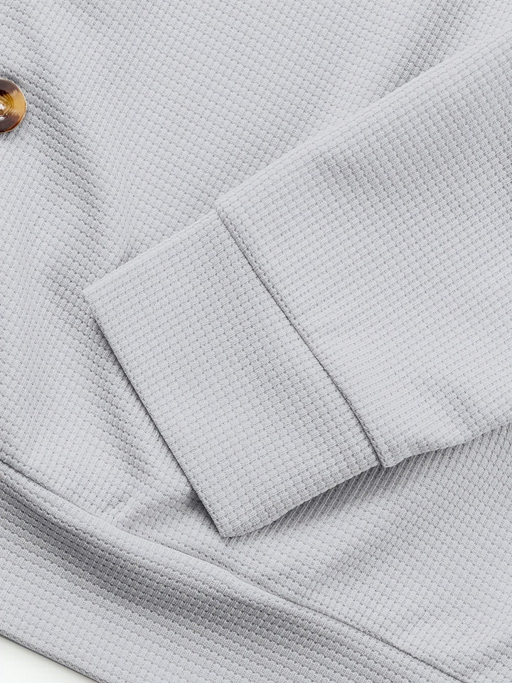 Foster | Textured Button-Up Jacket