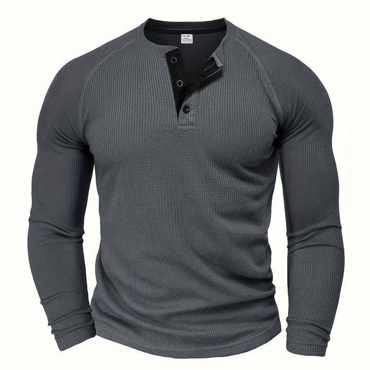 Graham | Classic Button Henley Shirt