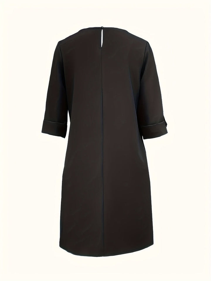 Emily | Comfortable Round Neck Dress