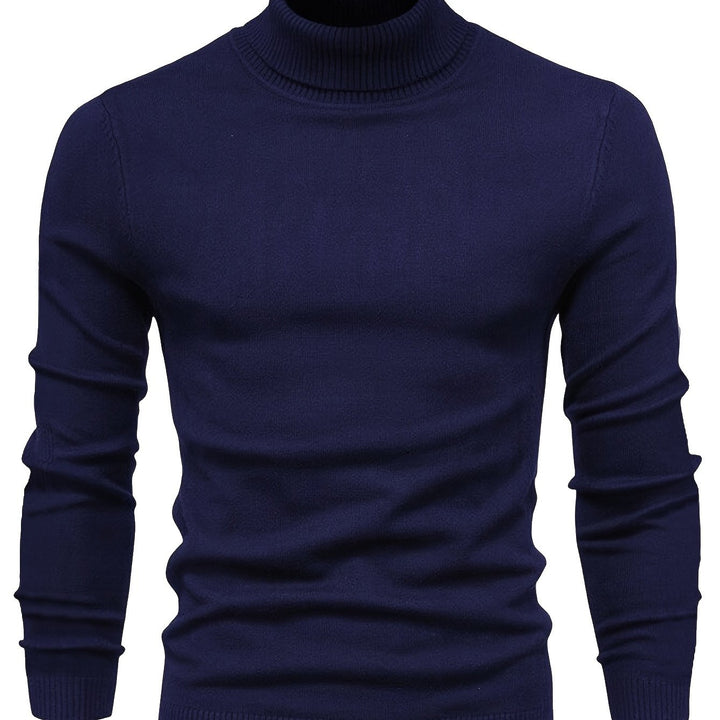 Malcolm | Classic Mock-Neck Jumper