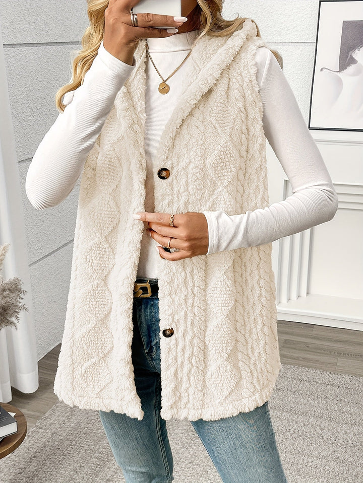 Lorna | Cozy Hooded Sleeveless Vest