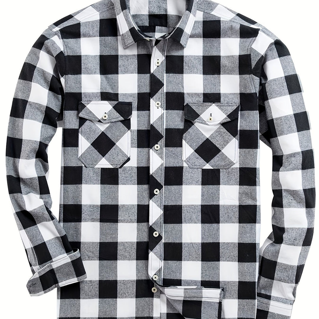 Miles | Classic Checked Flannel Shirt