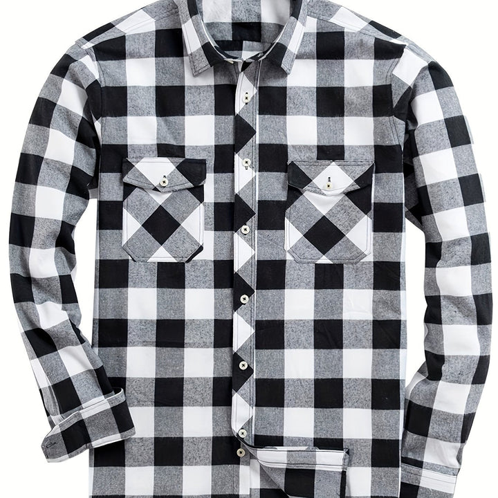Miles | Classic Checked Flannel Shirt