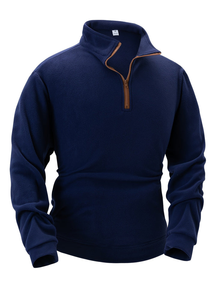 Colton | Stand-Collar Half-Zip Pullover