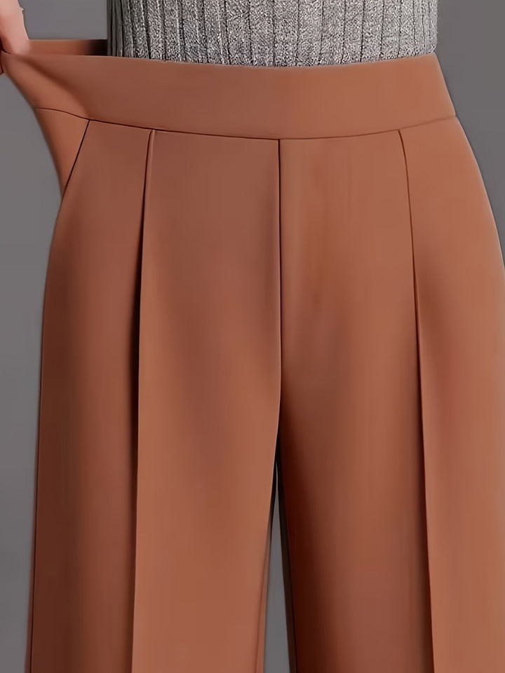 Josie | High-Waisted Wide-Leg Trousers
