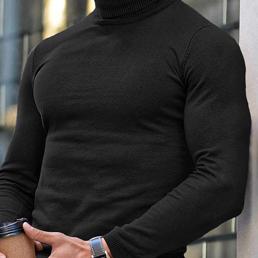 Dominic | Refined High-Neck Turtleneck