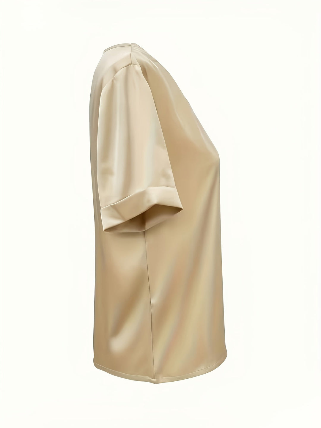 Estelle | Draped V-Neck Blouse