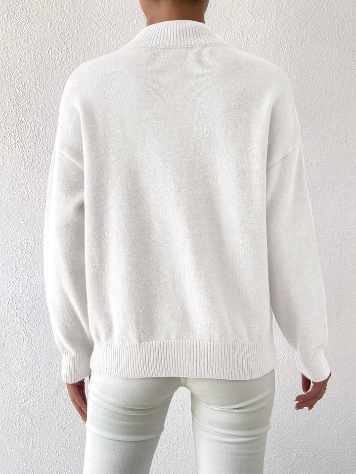 Lorelei | Refined Mock Neck Jumper