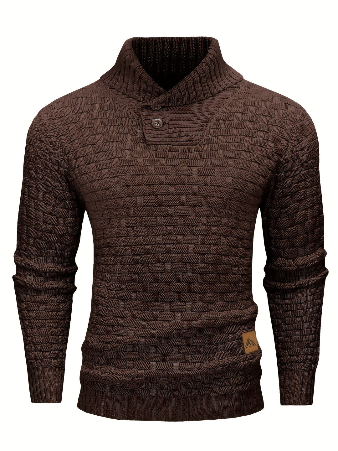 Alistair | Textured Shawl-Collar Jumper