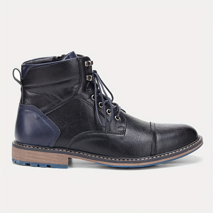 Rupert | Refined Cap-Toe Ankle Boots