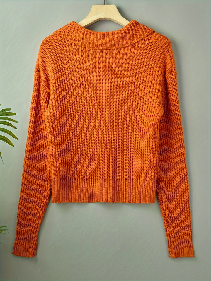 Eileen | Cozy Ribbed Knit Jumper