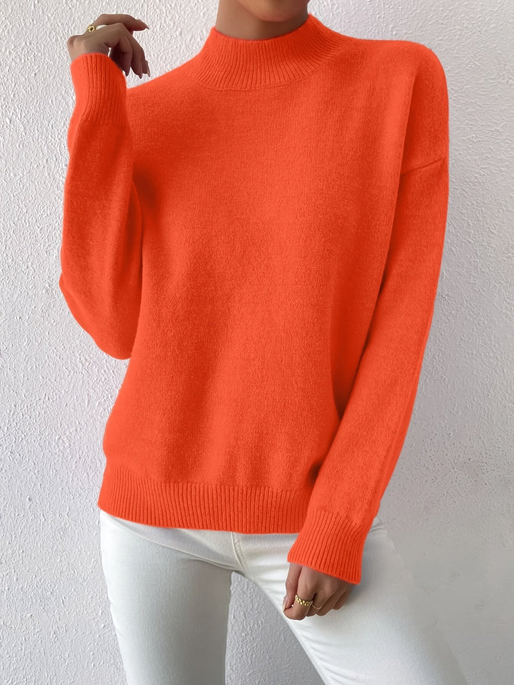 Lorelei | Refined Mock Neck Jumper