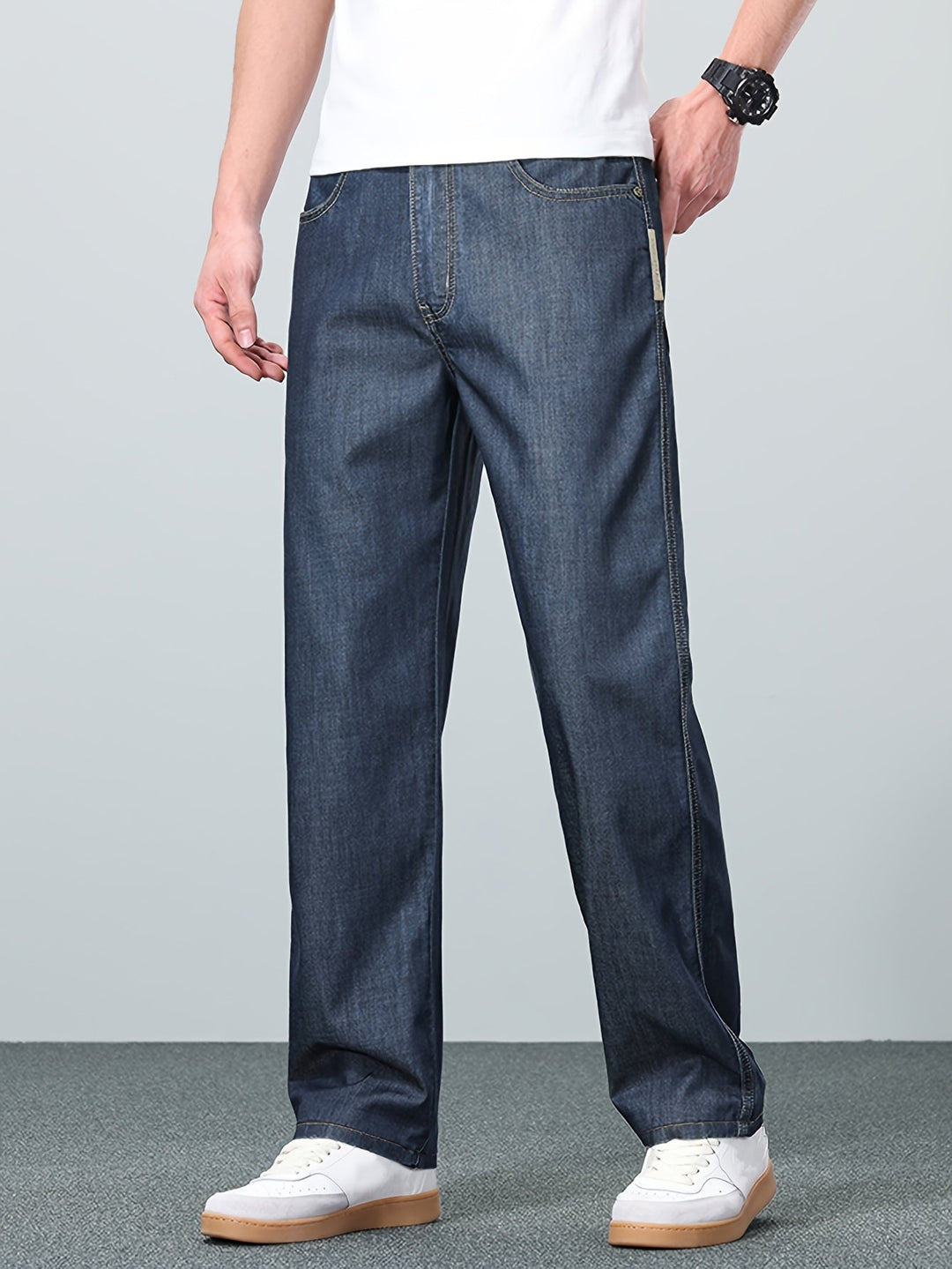 Nash | Relaxed Straight-Leg Jeans