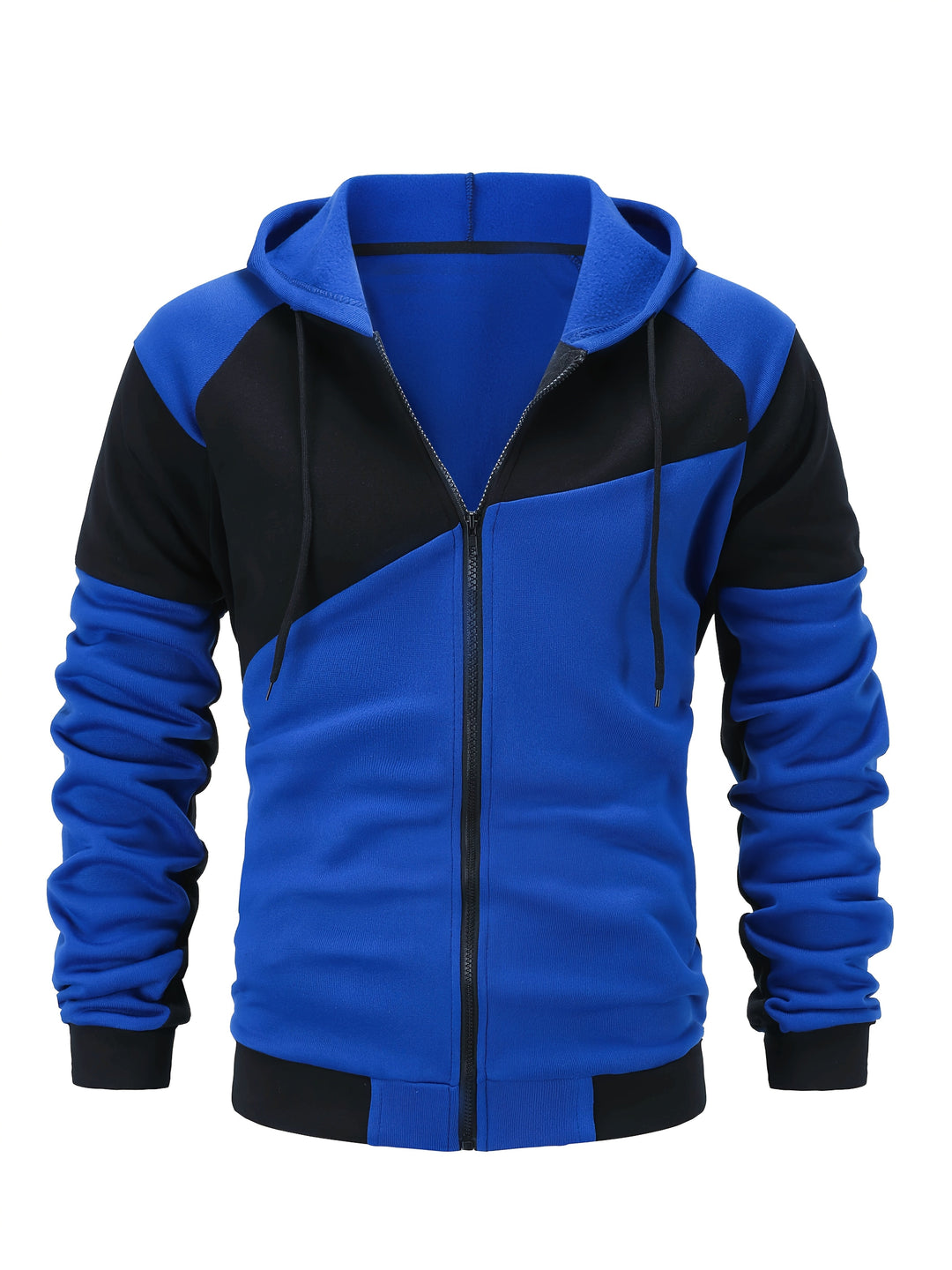 Bryce | colour Block Zip-Up Hooded Jacket