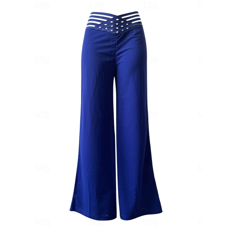 Priscilla | High-Waist Wide-Leg Trousers