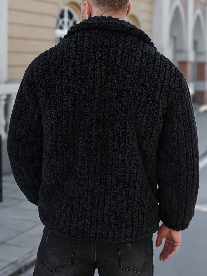 Owen | Textured Button-Up Jacket