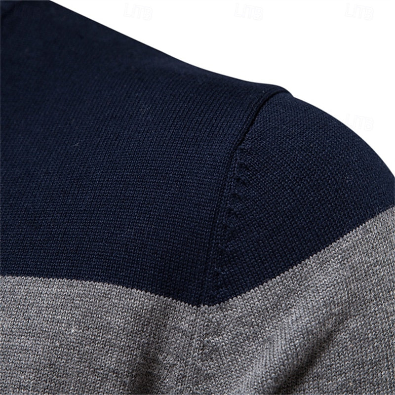 Gerald | Quarter-Zip Knit Jumper