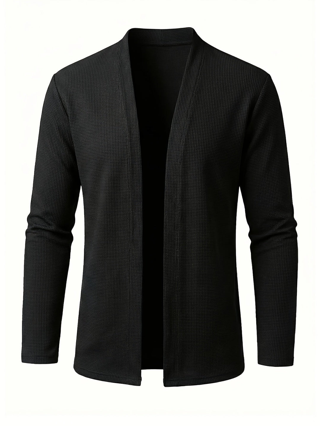 Theodore | Open-Front Textured Cardigan
