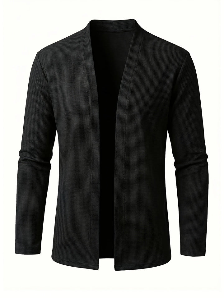 Theodore | Open-Front Textured Cardigan