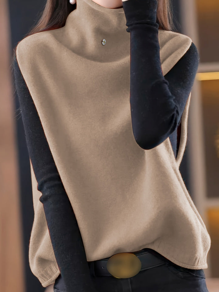 Giselle | Refined High-Neck Vest