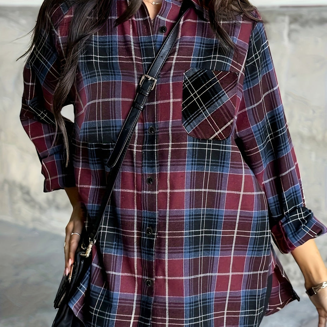 Marianne | Relaxed Checked Shirt