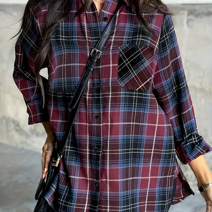 Marianne | Relaxed Checked Shirt