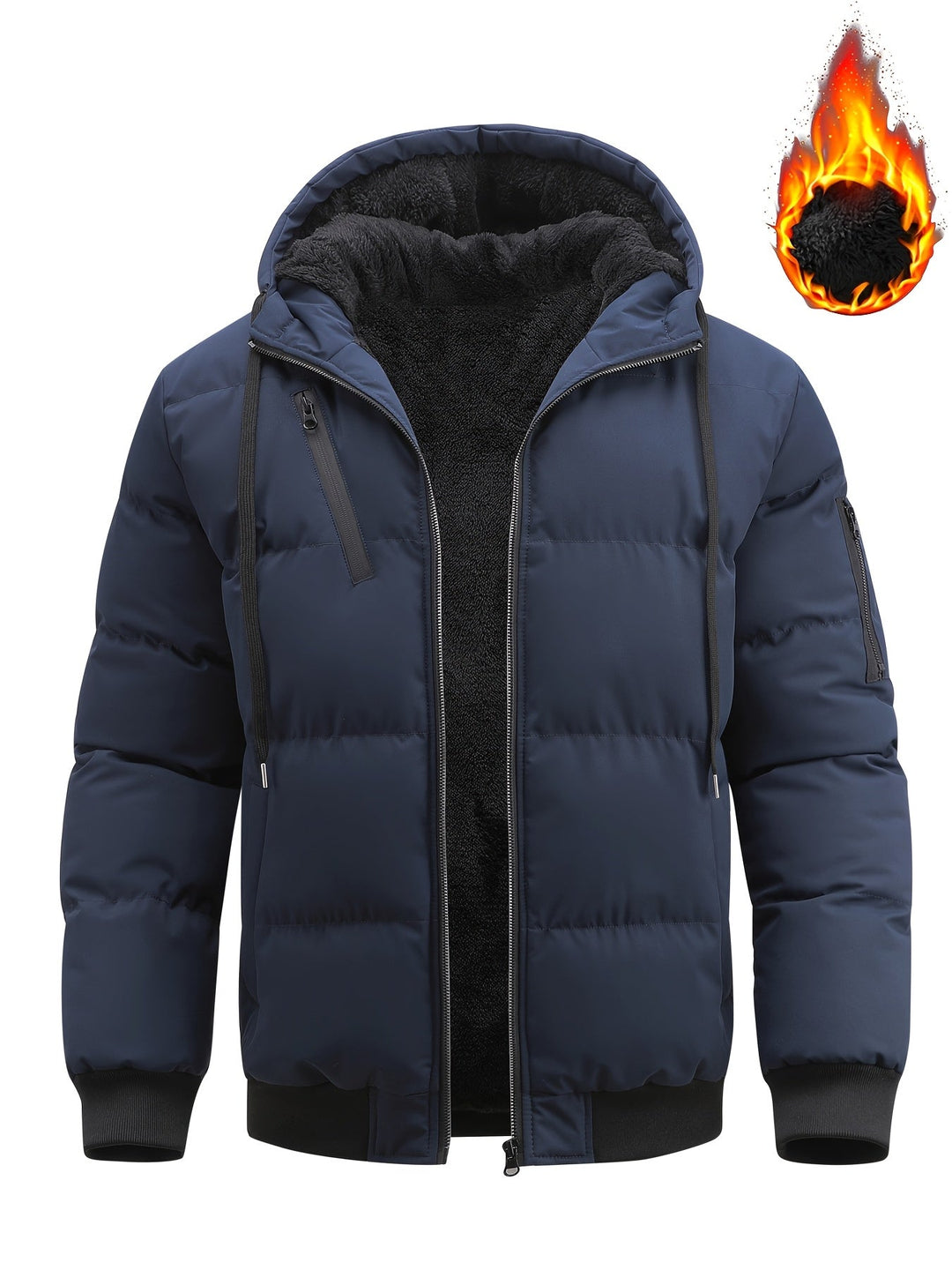Bruce | Quilted Hooded Winter Jacket