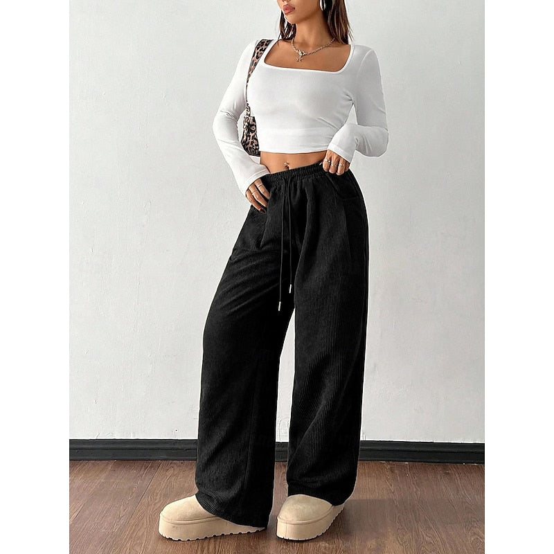 Georgina | Relaxed Wide-Leg Trousers