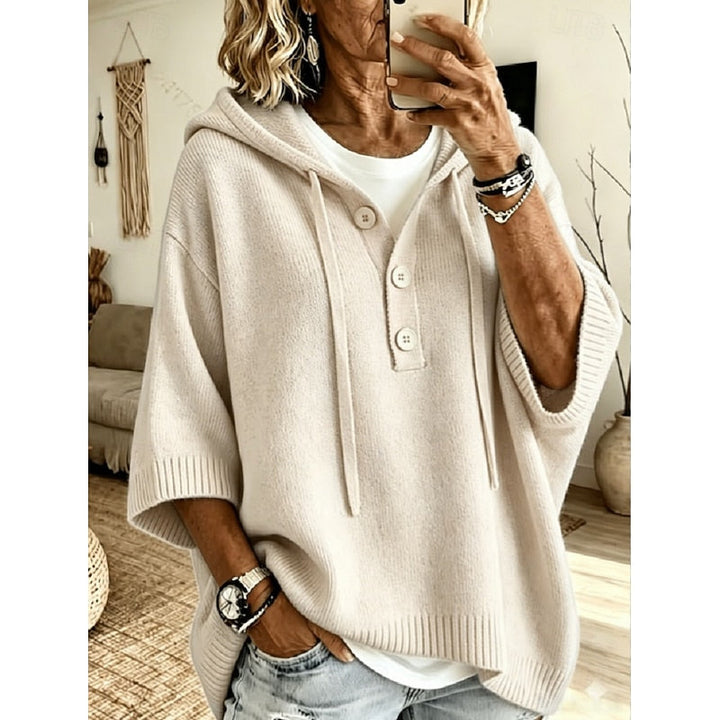 Brooklyn | Relaxed Hooded Knit Jumper