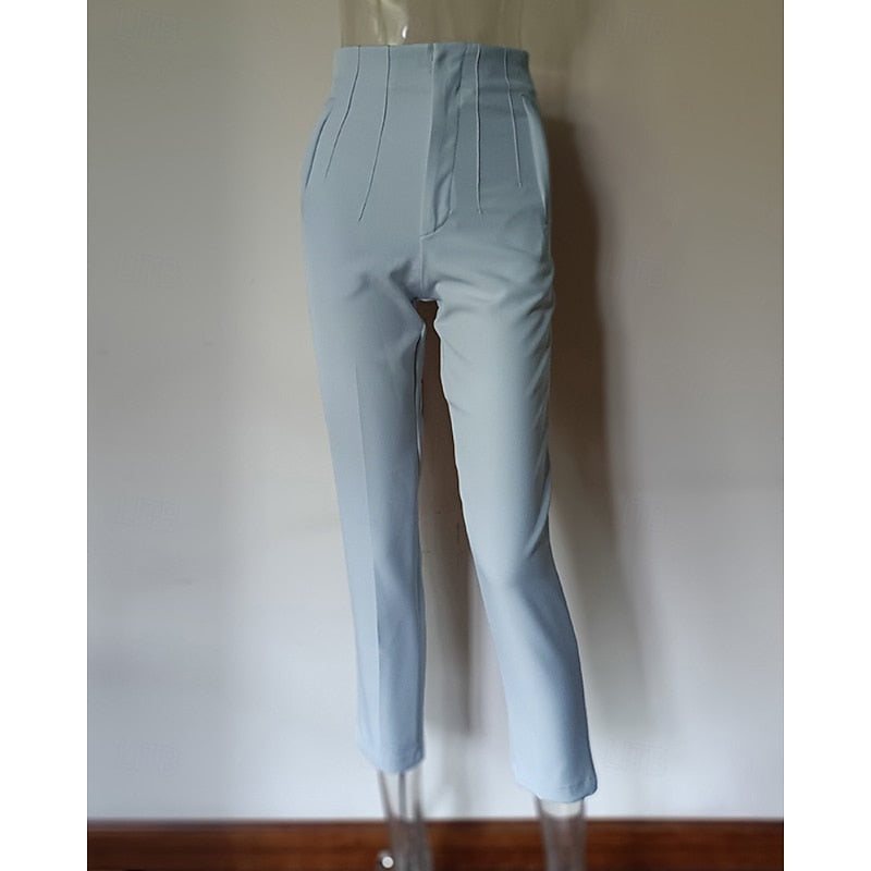 Adrienne | High-Waisted Tailored Trousers