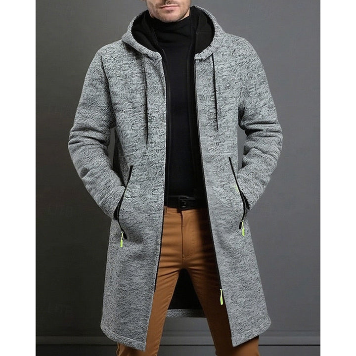 Vaughn | Hooded Longline Coat