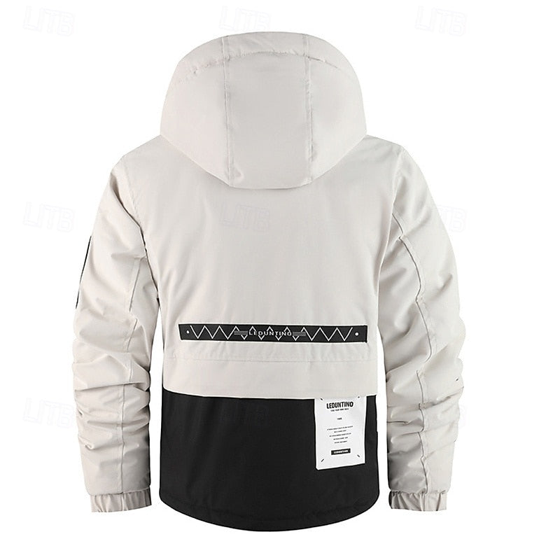 Xavier | All-Weather Hooded Utility Jacket