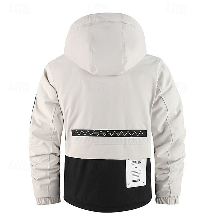 Xavier | All-Weather Hooded Utility Jacket