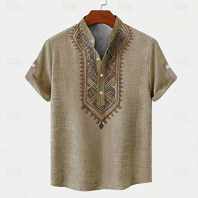 Sebastian | Embroidered Vintage Shirt