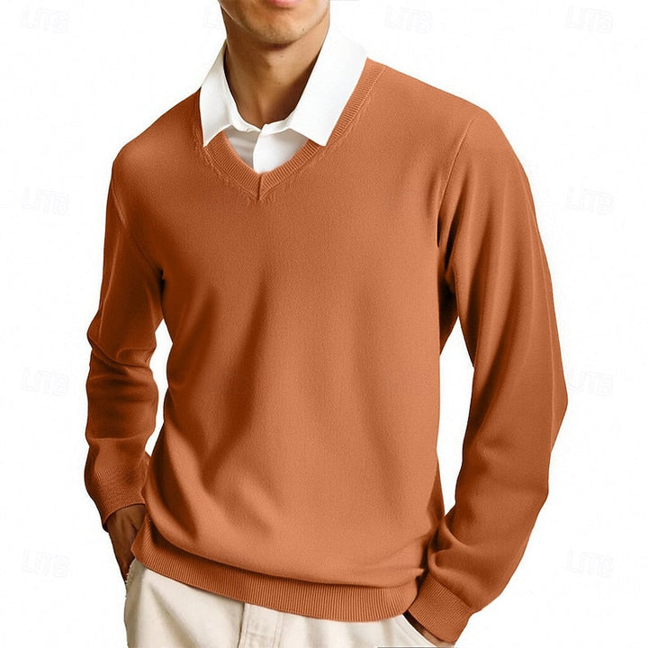 Clayton | Classic V-Neck Jumper
